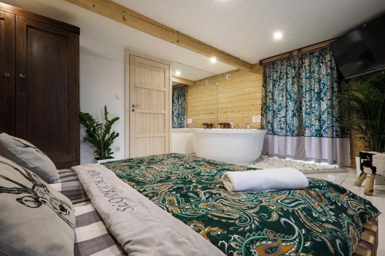 GÓRALSKA VILLA APARTAMENTY Z JACUZZI & HOME SPA & Zakopane Poronin Esterno foto