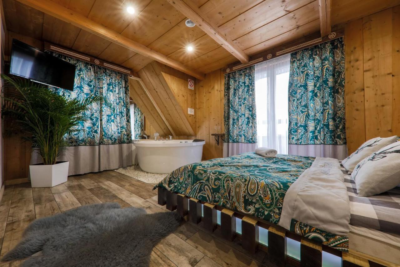 GÓRALSKA VILLA APARTAMENTY Z JACUZZI & HOME SPA & Zakopane Poronin Esterno foto