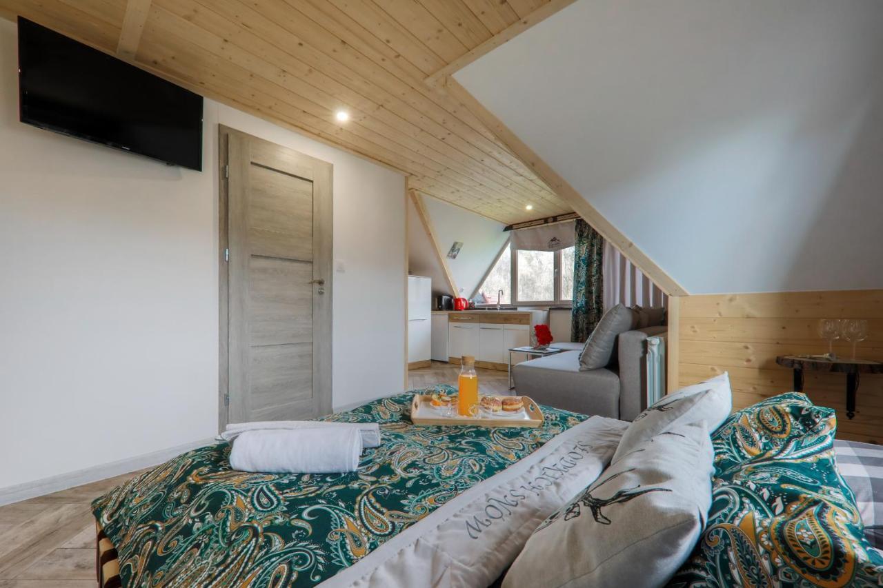 GÓRALSKA VILLA APARTAMENTY Z JACUZZI & HOME SPA & Zakopane Poronin Esterno foto