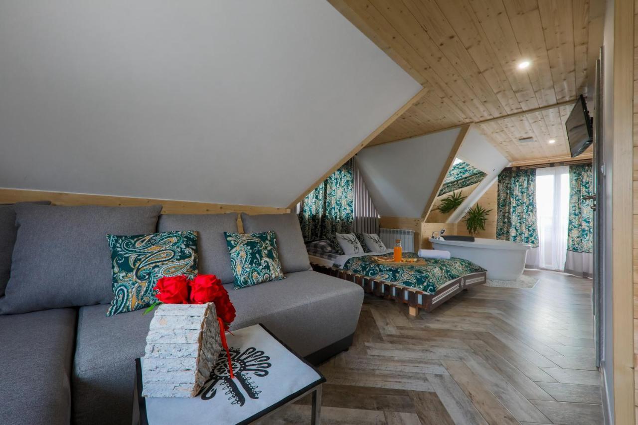 GÓRALSKA VILLA APARTAMENTY Z JACUZZI & HOME SPA & Zakopane Poronin Esterno foto