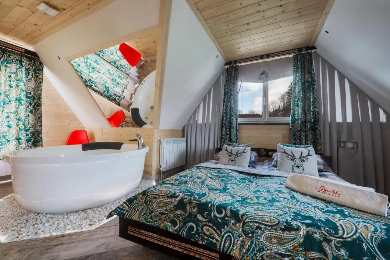 GÓRALSKA VILLA APARTAMENTY Z JACUZZI & HOME SPA & Zakopane Poronin Esterno foto